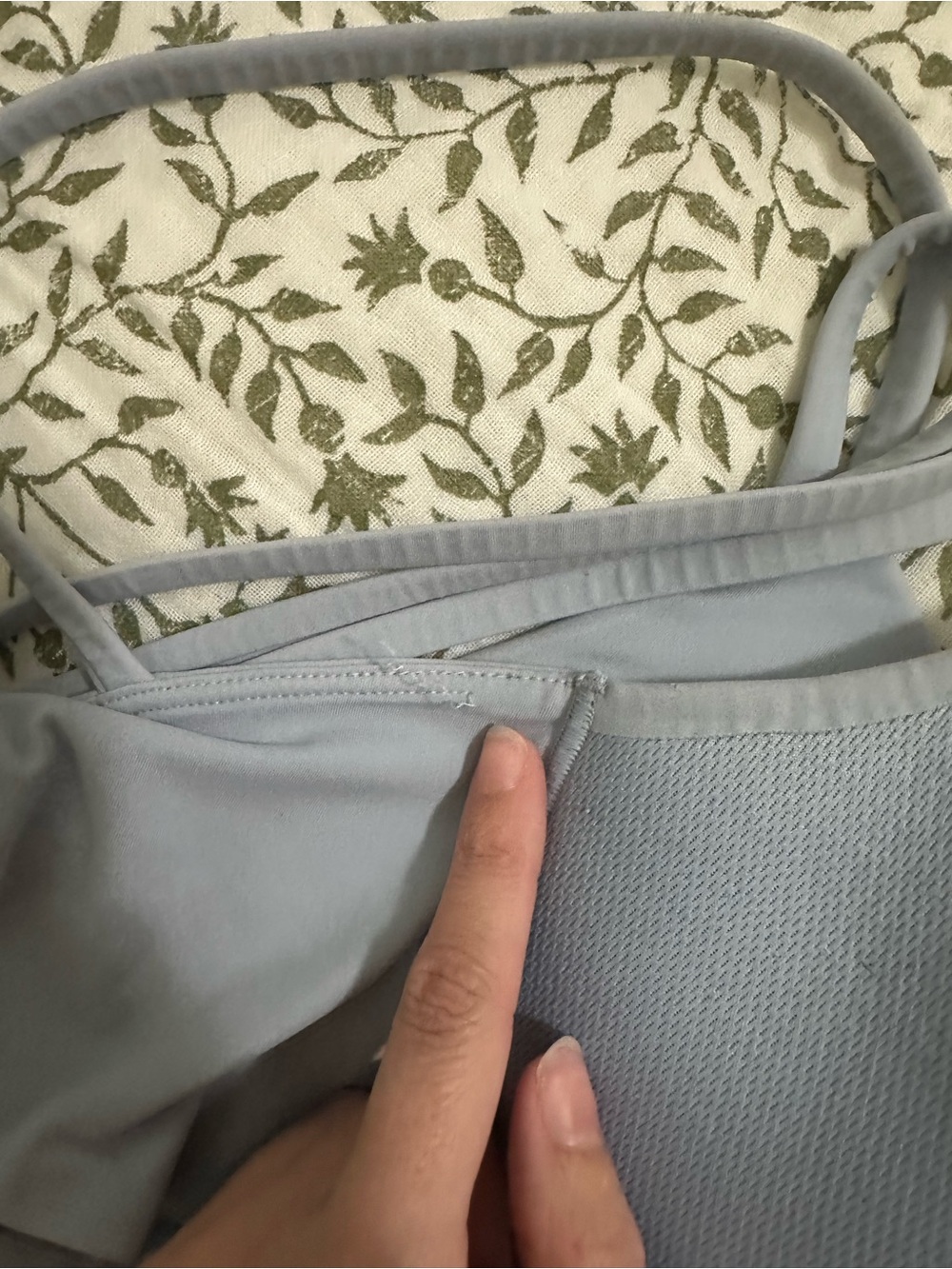 lululemon athletica Light Gray Strappy Sports Bra - Picture 6 of 8